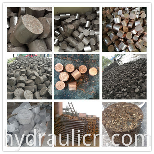 ເຄື່ອງຈັກ Briquette ໂລຫະໄຮດໍລິກ Y83-500 ສຳ ລັບທອງແດງທີ່ໃຊ້ຄືນ ໃໝ່